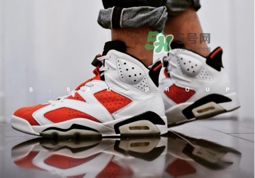air jordan 6 gatorade配色上腳效果怎么樣？