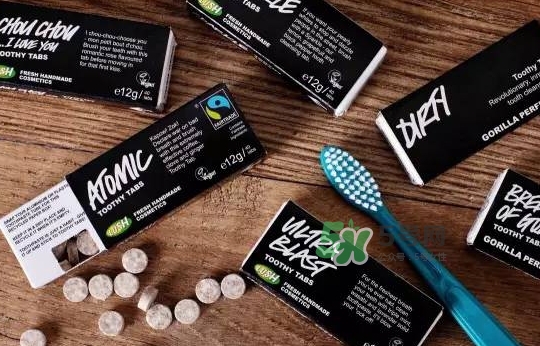 lush牙膏粒怎么用？lush牙膏粒使用方法