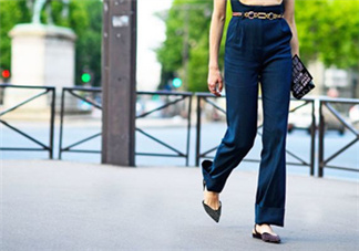 流行的尖頭平底鞋 尖頭平底鞋搭配