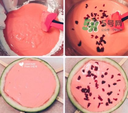 夏日西瓜甜品 西瓜冰棍的制作 夏日西瓜甜品 西瓜冰棍的制作