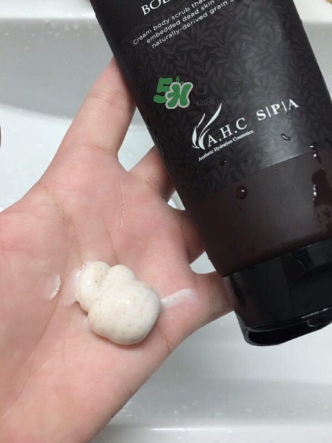 ahc身體磨砂膏多少錢？ahc玻尿酸香水磨砂膏專柜價格