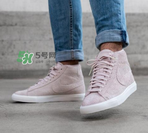nike blazer mid粉色麂皮多少錢_在哪買？