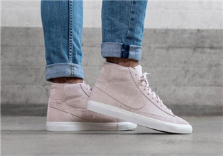 nike blazer mid粉色麂皮多少錢_在哪買？
