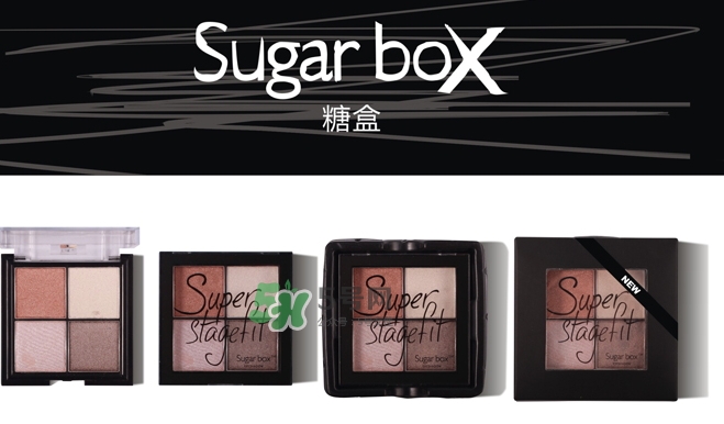 sugarbox糖盒眼影怎么樣？sugarbox糖盒眼影色號試色