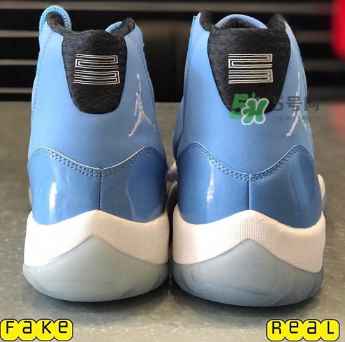 air jordan 11北卡藍(lán)真假怎么分辨？aj11北卡藍(lán)真假鑒定