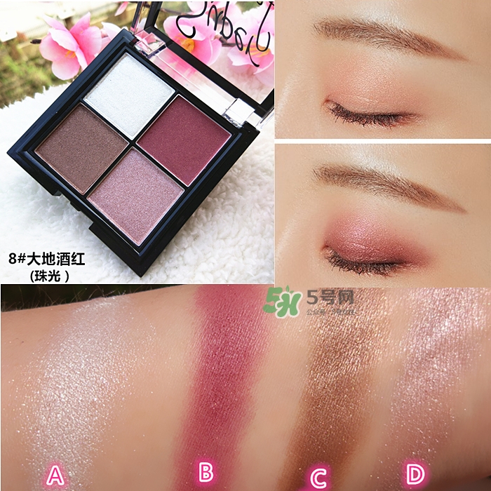 sugarbox糖盒眼影怎么樣？sugarbox糖盒眼影色號試色