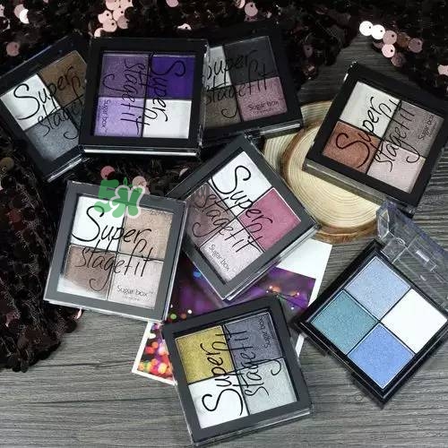 sugarbox糖盒眼影怎么樣？sugarbox糖盒眼影色號試色