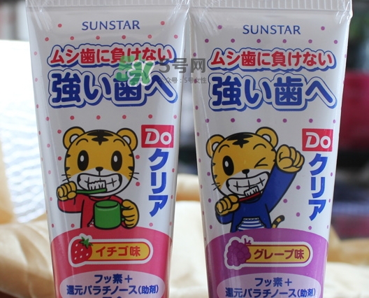 sunstar巧虎牙膏怎么樣？巧虎牙膏含氟嗎？