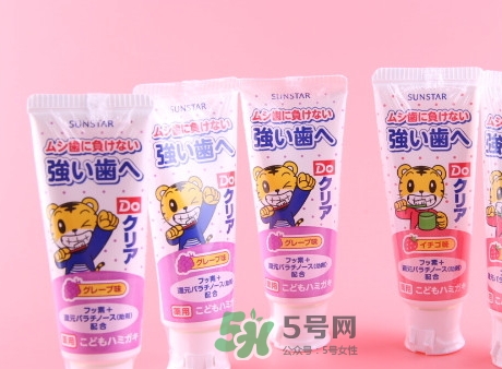 sunstar巧虎牙膏可吞咽嗎？巧虎牙膏幾歲可以用