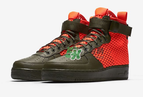 nike sf-af1 mid空軍一號(hào)網(wǎng)眼撞色款什么時(shí)候發(fā)售？