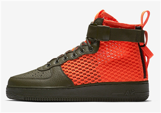 nike sf-af1 mid空軍一號網(wǎng)眼撞色款什么時候發(fā)售？