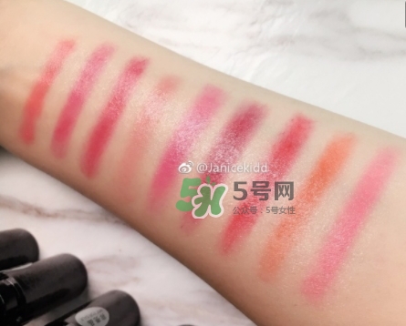 visee果凍夾心唇膏怎么樣？visee夾心唇膏色號試色