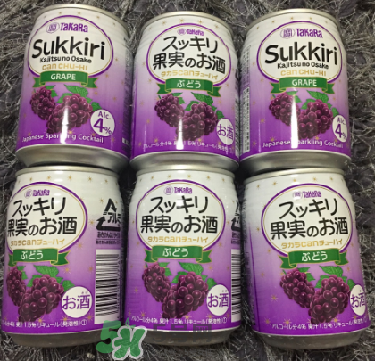 日本takara加氣雞尾酒好喝嗎？takara加氣雞尾酒有幾個口味？