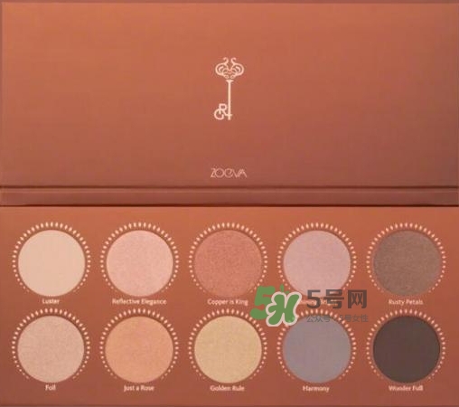 zoeva玫瑰金眼影盤怎么畫？zoeva rose golden畫法教程