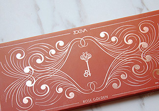 zoeva玫瑰金眼影盤(pán)怎么畫(huà)？zoeva rose golden畫(huà)法教程