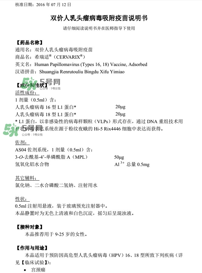 希瑞適要打幾針？希瑞適說明書介紹