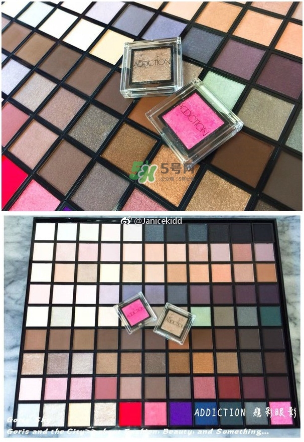 addiction眼影99色怎么樣_addiction眼影99色全試色 addiction眼影99色怎么樣_addiction眼影99色全試色