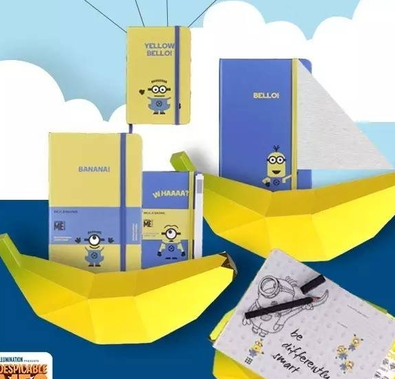 moleskine小黃人筆記本怎么樣？moleskine小黃人筆記本價格