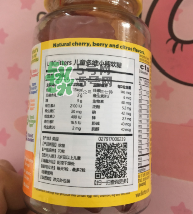 l'li critters麗貴小熊糖有哪幾款？l'li critters麗貴小熊糖種類介紹