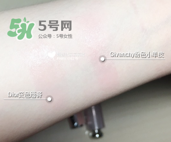 紀梵希變色唇膏和迪奧變色唇膏哪個好_怎么選？