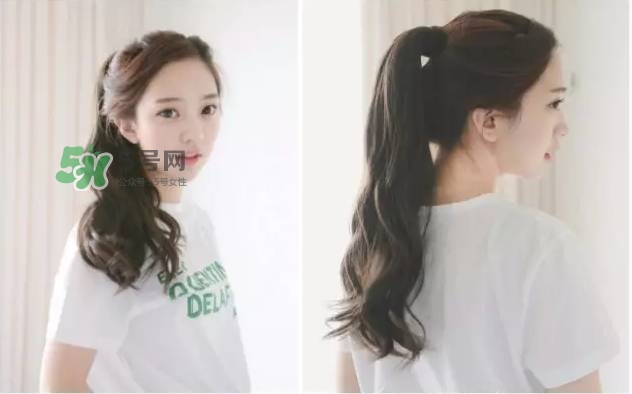 大圓臉怎么扎馬尾好看 圓臉適合扎什么樣的馬尾 大圓臉怎么扎馬尾好看 圓臉適合扎什么樣的馬尾