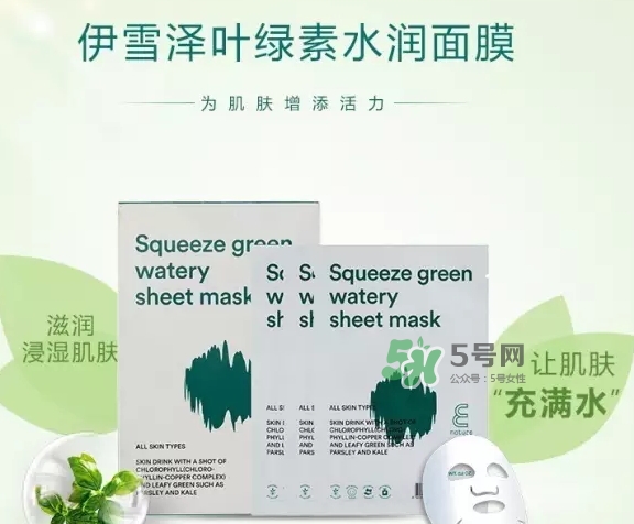 伊蕾澤葉綠素面膜怎么樣？伊蕾澤葉綠素面膜多少錢