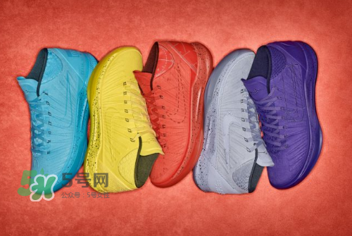 nike kobe ad色彩心理學(xué)五色球鞋顏色代表什么？