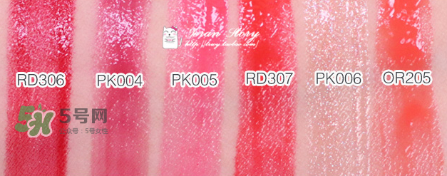 愛麗小屋冰淇淋唇釉哪個好看？愛麗小屋冰淇淋唇釉試色