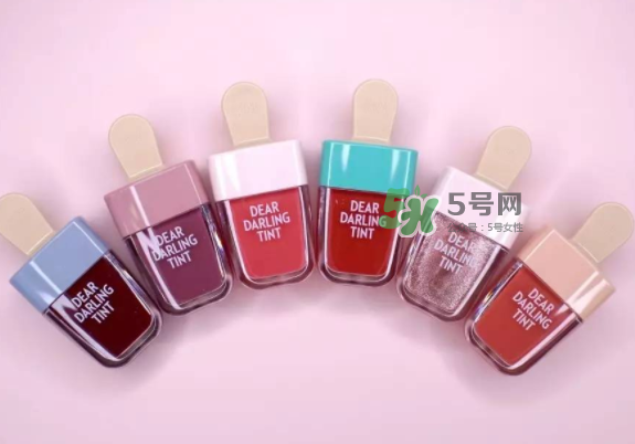 愛麗小屋冰淇淋唇釉哪個好看？愛麗小屋冰淇淋唇釉試色