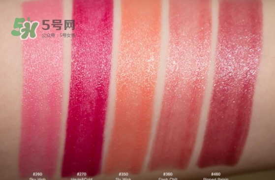 雅詩蘭黛戀愛唇膏試色 雅詩蘭黛pure color love戀愛唇膏色號(hào)