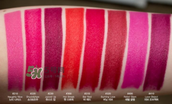 雅詩蘭黛戀愛唇膏試色 雅詩蘭黛pure color love戀愛唇膏色號(hào)