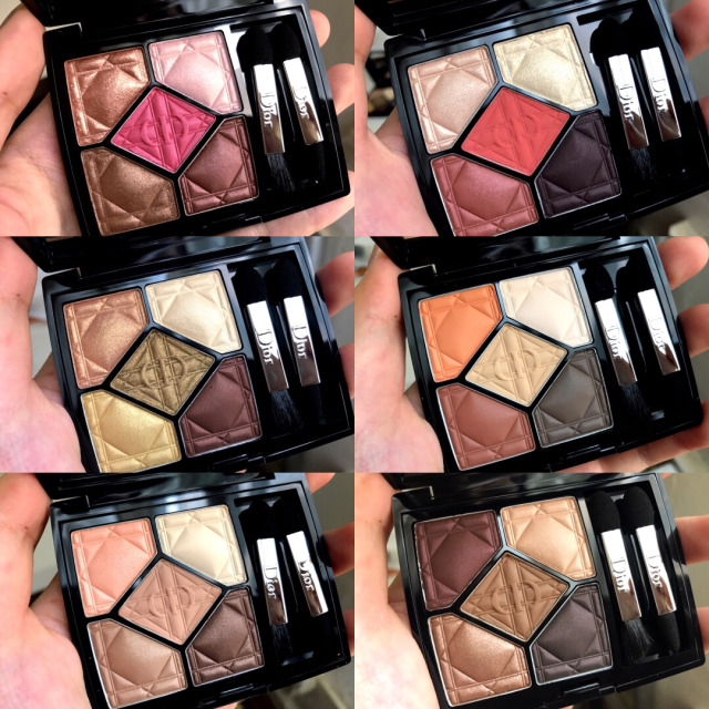 迪奧新五色眼影盤(pán)色號(hào)_dior2017五色眼影盤(pán)試色圖 迪奧新五色眼影盤(pán)色號(hào)_dior2017五色眼影盤(pán)試色圖