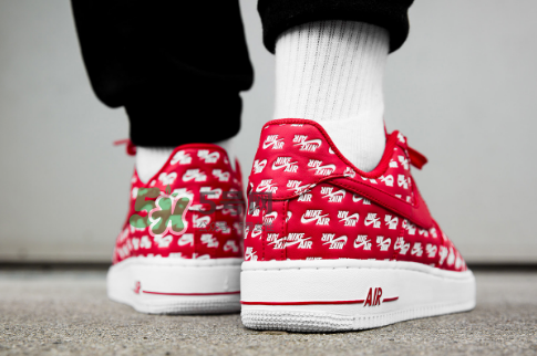 nike air force 1 low logo上腳效果怎么樣？空軍一號logo款上腳