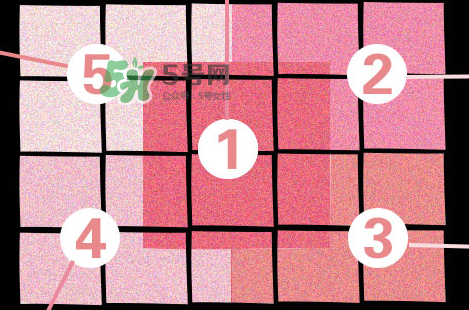 MAQuillAGE心機(jī)五色腮紅怎么樣？MAQuillAGE心機(jī)五色腮紅試色