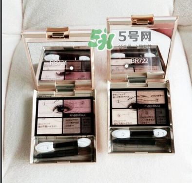Maquillage心機眼影試色  Maquillage心機五色眼影怎么樣？