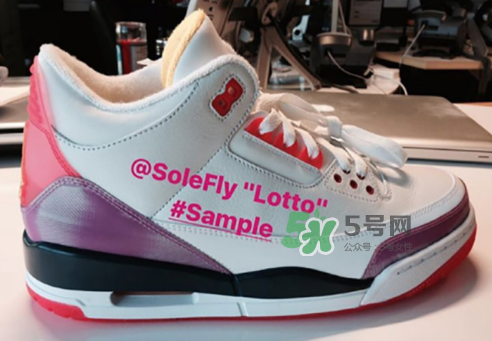solefly與air jordan 3 lotto聯(lián)名火烈鳥球鞋在哪買？
