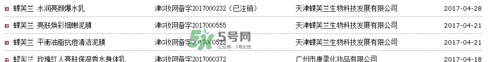 蝶芙蘭是什么牌子？蝶芙蘭這個牌子怎么樣？