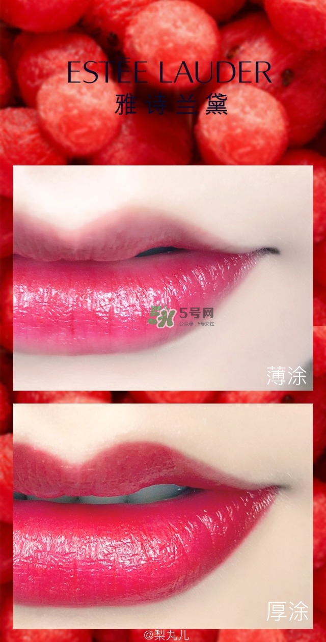 雅詩蘭黛精油唇膏330 320 240色號試色 雅詩蘭黛精油唇膏330 320 240色號試色