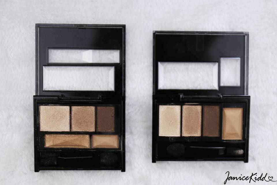 Kate骨干眼影新版試色及使用方法 Kate骨干眼影新版試色及使用方法