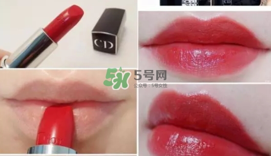 迪奧999迷你口紅多少錢？迪奧999中樣口紅專柜價格