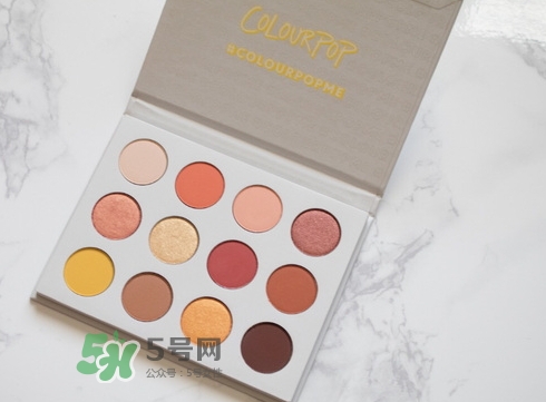 colourpop日落眼影盤色號(hào)_colourpop日落眼影盤試色