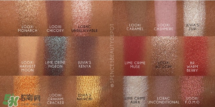 natasha denona星星眼影盤色號(hào)_nd星星眼影盤試色圖 natasha denona星星眼影盤色號(hào)_nd星星眼影盤試色圖