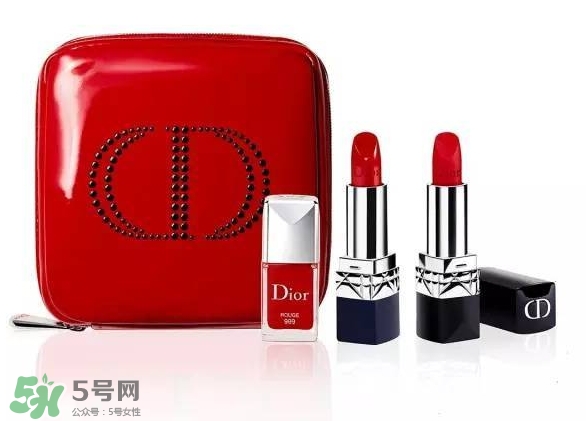迪奧999摯愛紅唇套裝多少錢？迪奧999紅唇套裝試色
