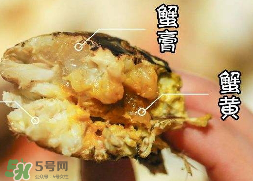 蟹黃是黑色的怎么回事？蟹黃中間有黑的是什么？