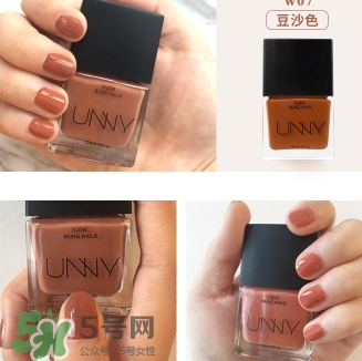 unny可撕拉指甲油怎么樣？unny可撕指甲油試色