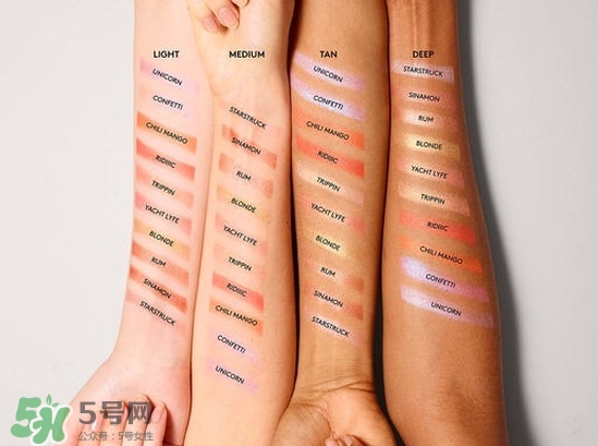 fenty beauty修容棒色號_試色圖 fenty beauty修容棒色號_試色圖