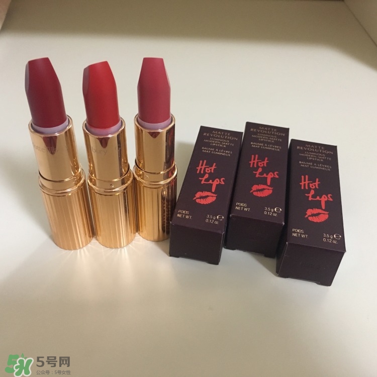 charlotte tilbury hot lips口紅色號_試色圖 charlotte tilbury hot lips口紅色號_試色圖