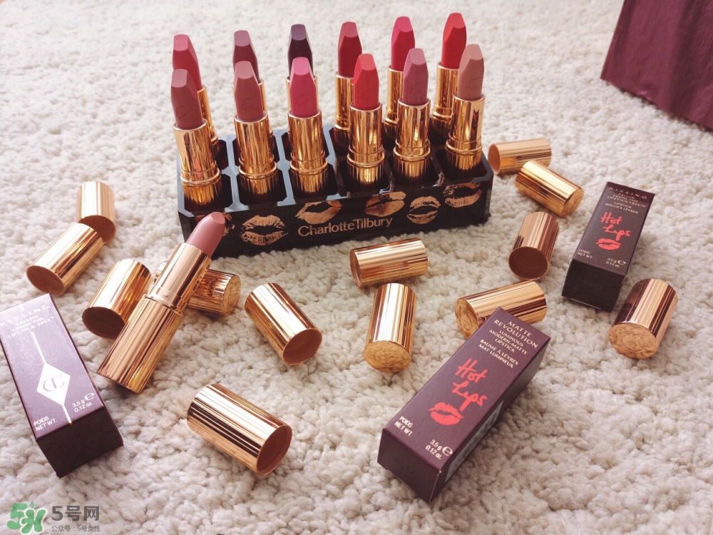 charlotte tilbury hot lips口紅色號_試色圖 charlotte tilbury hot lips口紅色號_試色圖