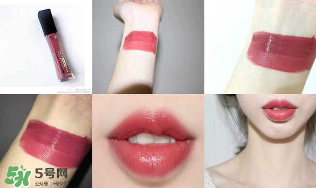 歐萊雅啞光唇釉314怎么樣？歐萊雅314試色