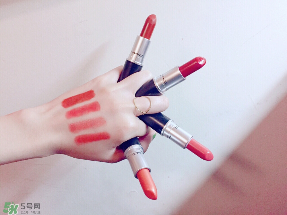 mac四只熱門(mén)玫色調(diào)子彈頭口紅對(duì)比 mac四只熱門(mén)玫色調(diào)子彈頭口紅對(duì)比
